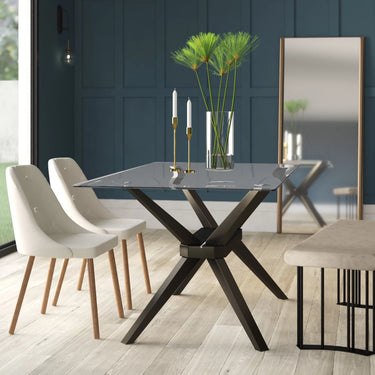 Catuy 63'' Trestle Dining Table